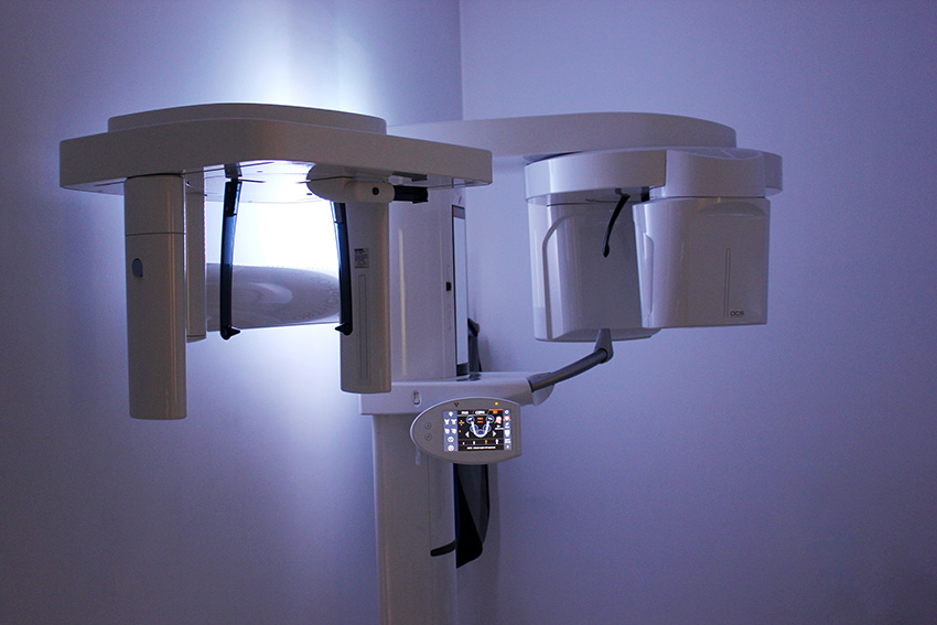 rentgen zębów z możliwie najkrótszą ekspozycją promieniowania